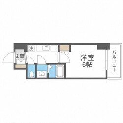 ｇｍ難波ウエストＤ.C.の物件間取画像